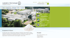 Desktop Screenshot of mikro-technik.com